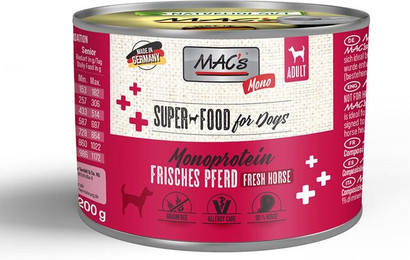 Produktbild von MAC's Dog Mono Pferd - 6 x 200 g