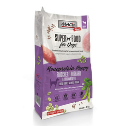 Produktbild von MAC's Dog Mono Puppy Truthahn - 3 kg