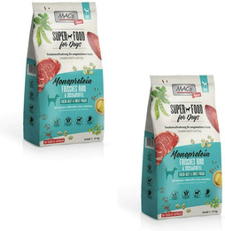 Produktbild von MAC's Dog Mono Rind Hundetrockenfutter Sparpaket 2 x 12 Kilogramm