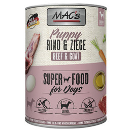Produktbild von MAC's Dog Puppy Rind & Ziege - 6 x 800 g