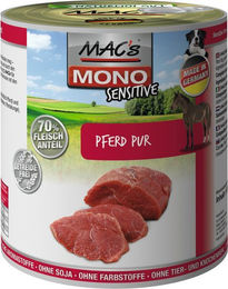 Produktbild von MAC'S Hunde-Nassfutter Mono Ross - 6 x 800 g