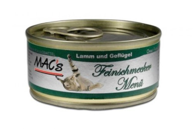 Produktbild von Mac's Katzenfutter getreidefrei Lamm & Geflügel - 6 x 200 g