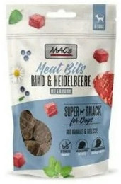 Produktbild von MAC's Meat Bits Hundesnack Meat Bits Rind&Heidelbeer Hundesnack 16x 90 Gramm