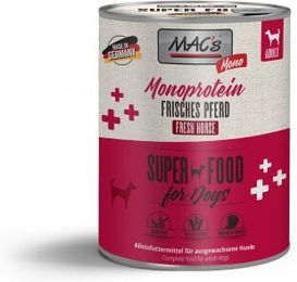 Produktbild von MAC's Nassfutter Hund Monoprotein Adult Pferd 6x800 g
