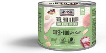 Produktbild von MAC's Nassfutter Katze Adult Ente, Pute und Huhn - 6 x 200 g