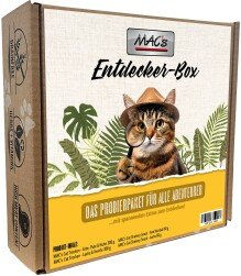 Produktbild von MAC's Trockenfutter und Snack Katze Probier-Box