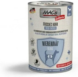 Produktbild von MAC's Vetcare NiereHundenassfutter Vetcare Nierendiaet Huhn Katzennassfutter 12x 400 Gramm