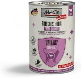 Produktbild von MAC's Vetcare Urinary Katzennassfutter Vetcare Urinary Huhn Katzennassfutter 12x 400 Gramm