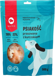 Produktbild von MACED Gepresster weißer Knochen mit Huhn - 500 g