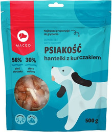 Produktbild von MACED Hanteln Würfel mit Huhn - 500 g