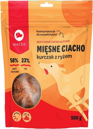 Produktbild von MACED Hühner- und Reiswürfel für Hunde - 500 g
