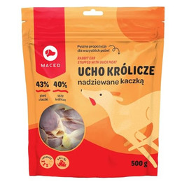 Produktbild von Maced Hundesnack Ente Kaninchen - 500 g