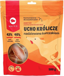 Produktbild von MACED Kaninchenohr mit Huhn - 500 g