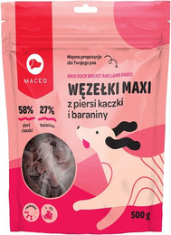 Produktbild von MACED Soft Knotted Lamm Hundesnack - 500 g