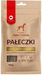 Produktbild von MACED Super Premium Entensticks mit Kürbiskernen und Zitronenmelisse - 100 g
