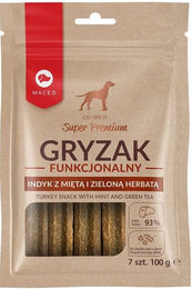 Produktbild von MACED Super Premium Funktioneller Beißring mit Minze und grünem Tee - 100 g