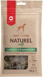Produktbild von MACED Super Premium Naturel Soft Kaninchen und Rosmarin Hundeleckerli - 100 g
