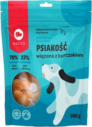 Produktbild von MACED Weißer Knochen mit Hähnchenschenkel - 500 g