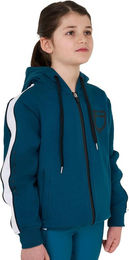Produktbild von Mädchen Fleecejacke mit Kapuze und Reißverschluss Equestro