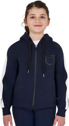 Produktbild von Mädchen Fleecejacke mit Kapuze und Reißverschluss Equestro