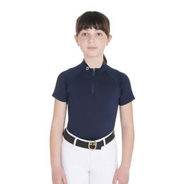 Produktbild von Mädchen Reit-Polo mit Reißverschluss Equestro