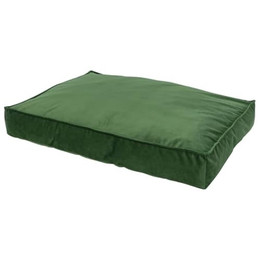 Produktbild von Madison Hundekissen Velvet grün 55x15x55 cm