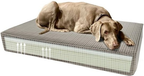 Produktbild von Madison Tierbett Orthopädisches Kissen 45 x 55 taupe - 1 Stk.