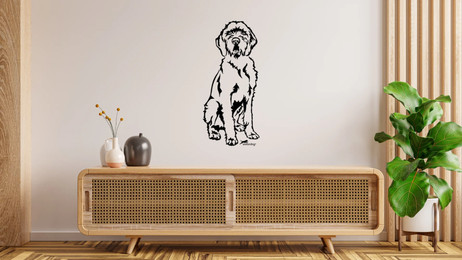 Produktbild von Magyar Vizsla Drahthaar Wandtattoo Wandbild Wandsticker Wandaufkleber Wanddekoration