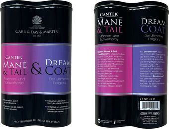 Produktbild von Mähnen- und Schweifspray + Fellglanzspray Care Duo