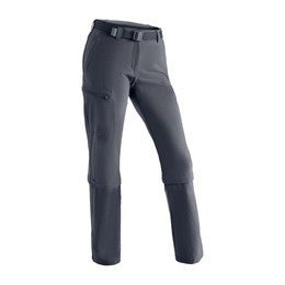 Produktbild von Maier Sports Damen Wanderhose Arolla Zip Off Dunkelblau