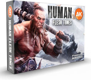 Malkasten AK Interactive Human Flesh Tones – Bild 1 von 2
