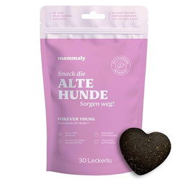 Produktbild von mammaly Forever Young Senior Hund Snacks - 110 g
