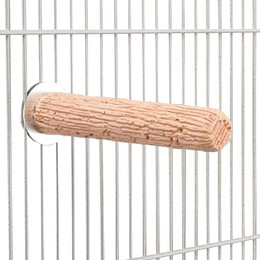 Produktbild von Manu Relax Perch Medium essbare Sitzstange aus Lehmerde