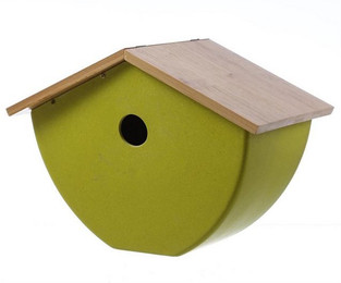 Produktbild von MARELIDA Vogelhaus Nistkasten Bambus grün