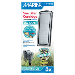 Produktbild von Marina Slim Filter Kohlepatrone - 3 x 80 g
