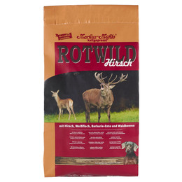 Produktbild von Markus-Mühle Rotwild Hirsch Trockenfutter für Hunde - 5 kg
