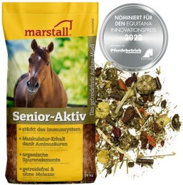 Produktbild von Marstall Senior-Aktiv Pferdefutter - 20 kg