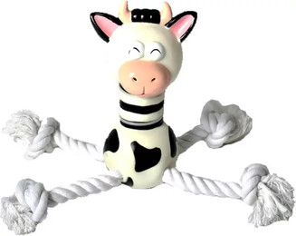 Produktbild von Martin Sellier Hundespielzeug aus Vinyl mit Schnur