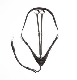 Produktbild von Martingale für Pferd mit weicher Polsterung Kavalkade Azriel