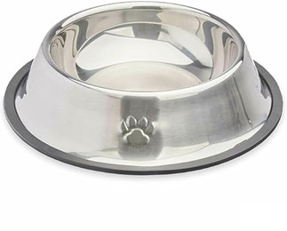 Produktbild von Mascow Futternapf für Hunde aus Metall und Gummi