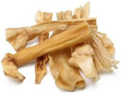 Produktbild von Masterfeed Lammhaut 10 cm Getrocknet Kauartikel für Hunde - 500 g