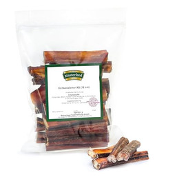 Produktbild von Masterfeed Ochsenziemer 10 cm Getrocknet Kauartikel für Hunde - 500 g