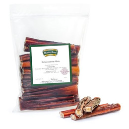 Produktbild von Masterfeed Ochsenziemer 20 cm Getrocknet Kauartikel für Hunde - 500 g