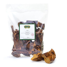 Produktbild von Masterfeed Rinderlunge 10 cm Getrocknet Kauartikel für Hunde - 500 g