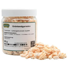Produktbild von Masterfeed Trockenbarf Grönlandgarnelen gefriergetrocknetes Barf Leckerli für Hunde - 150 g