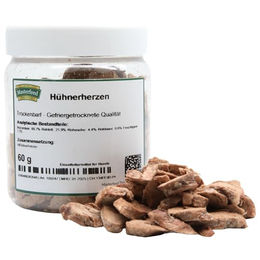 Masterfeed Trockenbarf Hühnerherzen 1 kg – Bild 1 von 2