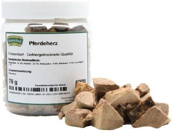 Produktbild von Masterfeed Trockenbarf Pferdeherz 1 kg