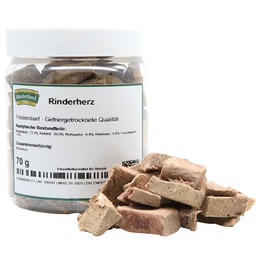 Produktbild von Masterfeed Trockenbarf Rinderherz - 150 g