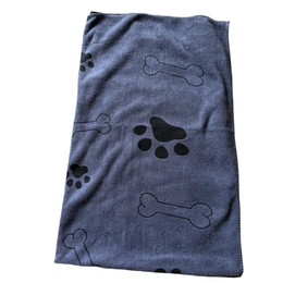 Produktbild von MATE FOR DOGS Haustier Badetuch Buddy Mikrofaser 60x100 cm - 60 cm
