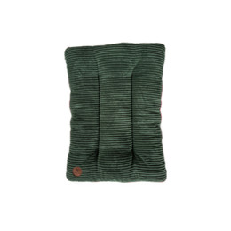 Produktbild von Matratze „Timo“ Cord – zweiseitig & wasserabweisend, Grün mit pinkem Keder